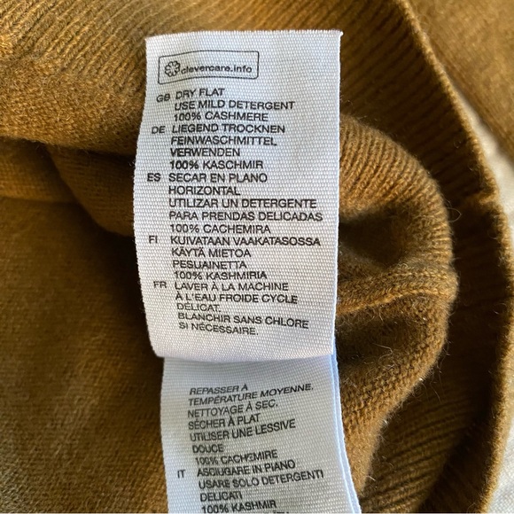 & Other Stories Camel Cashmere Turtleneck - Picture 3 of 5